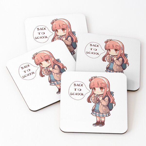 Item preview, Back to school. Beautiful anime girl with a backpack. Back to School Dolly designed and sold by Anastasiia Yurevych.