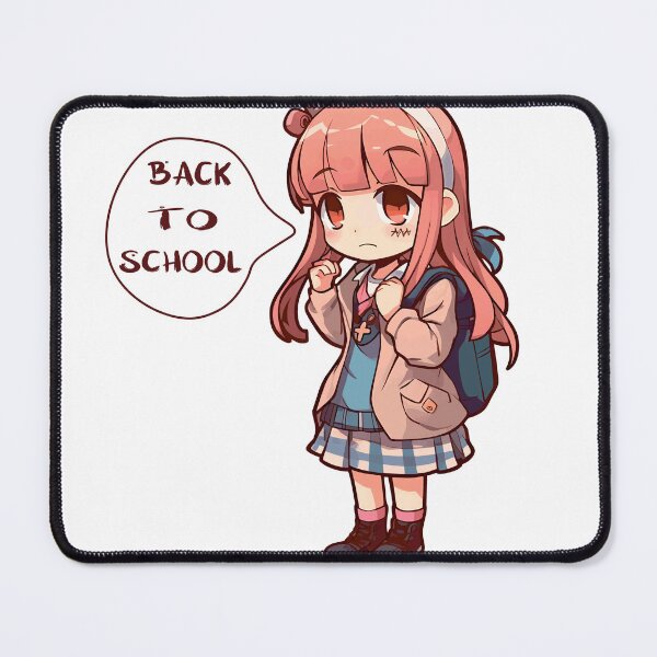 Item preview, Back to school. Beautiful anime girl with a backpack. Back to School Dolly designed and sold by Anastasiia Yurevych.