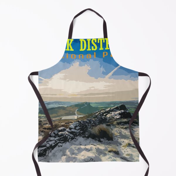 Item preview, Retro travel poster The Roaches, Peak District, UK. designed and sold by RobThorley.