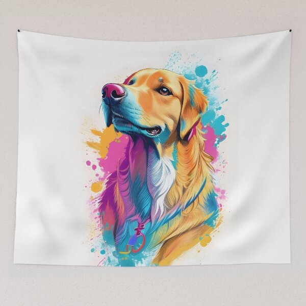 Item preview, Dog  vectorart tshirt design printready graffitistyle designed and sold by rodoxyes.