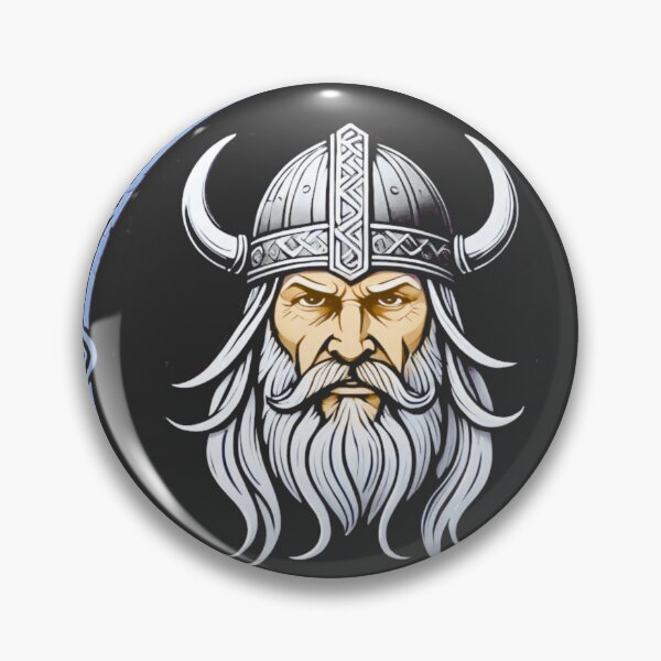 Artikelvorschau, Blick des Kriegers: Wilder Wikingergeist entworfen und verkauft von Sanctum Icons.