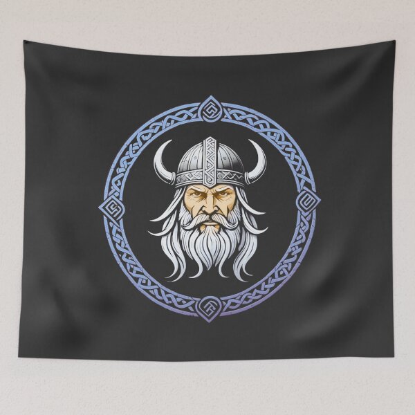Item preview, Warrior's Gaze: Fierce Viking Spirit designed and sold by Sanctum Icons.