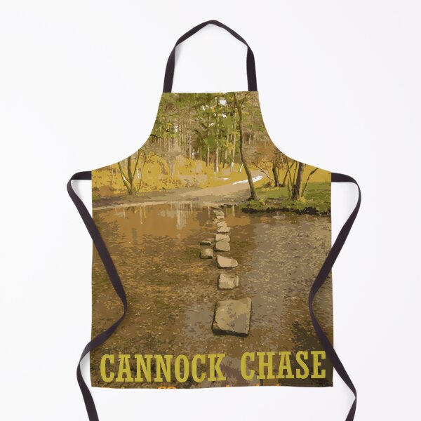 Item preview, Retro travel poster Cannock Chase, Staffordshire, UK. designed and sold by RobThorley.