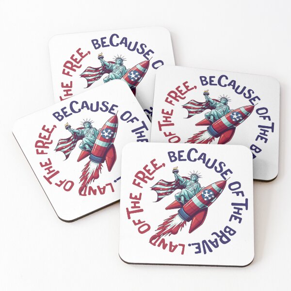 Item preview, Land of the free, because of the brave designed and sold by kobsana.