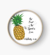 Frucht des Geistes Design Uhr