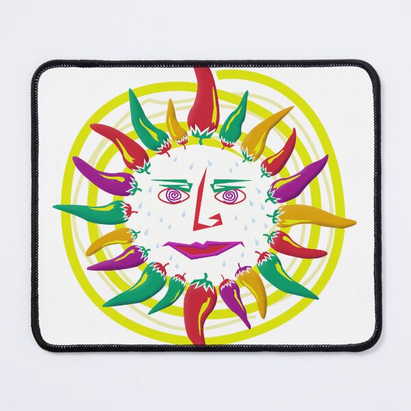 Item preview, Smiling Hot Pepper Sun designed and sold by oz10.