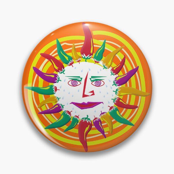 Item preview, Smiling Hot Pepper Sun designed and sold by oz10.