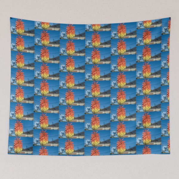 Item preview, flower - red hot pocker designed and sold by Pauline  Whitburn.