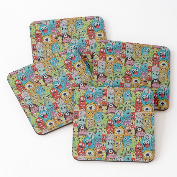 Item preview, Kaleidoscope of Monsters 2 designed and sold by ramboe.
