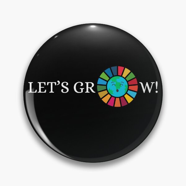 Item preview, Let's Grow UN Sustainable Development Goals Art designed and sold by RedOrBlueIts4U.