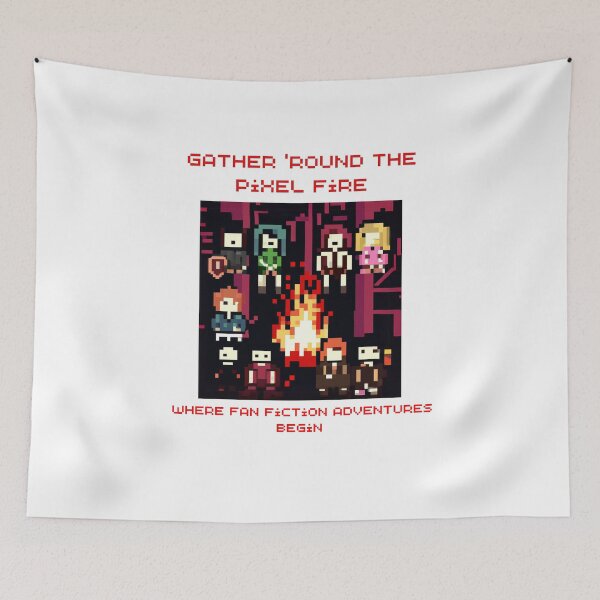 Item preview, Pixel Fire Gathering: Fan Fiction Adventures designed and sold by RadiantRoost.