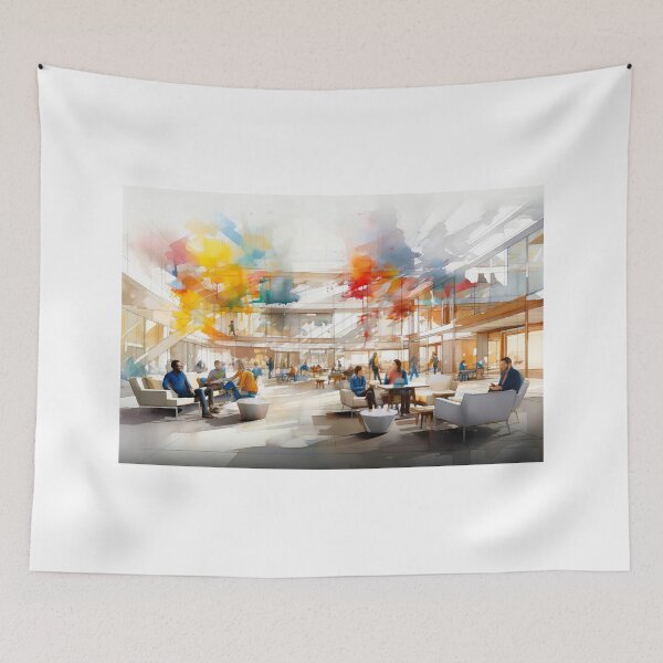 Item preview, Oku Art Watercolor Fantasy 17 of 39 designed and sold by TheBrainArt.