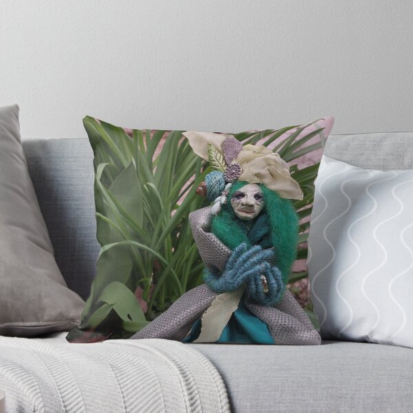 Item preview, Green Lady - the witch of renewal and rejuvenation designed and sold by SiltiCrafts.