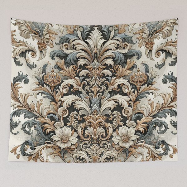 Item preview, Gold & Cream Baroque & Damask designed and sold by DesignsByPrnces.