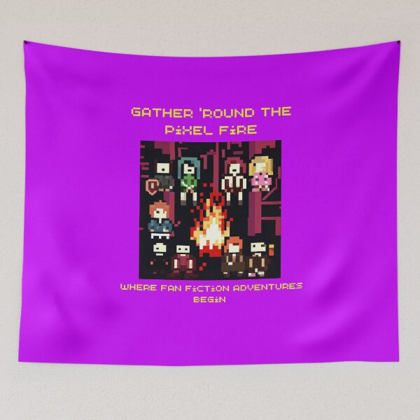 Item preview, Pixel Fire Gathering: Fan Fiction Adventures designed and sold by RadiantRoost.