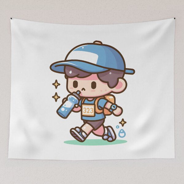 Item preview, Kawaii Athlete: Runner designed and sold by CanvasCutie.