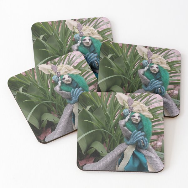 Item preview, Green Lady - the witch of renewal and rejuvenation designed and sold by SiltiCrafts.