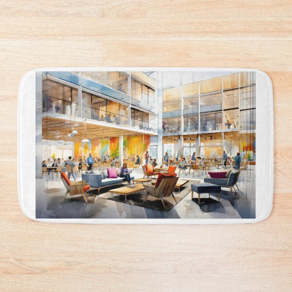 Item preview, Modern Workspaces Watercolor Fantasy 20 of 39 designed and sold by TheBrainArt.