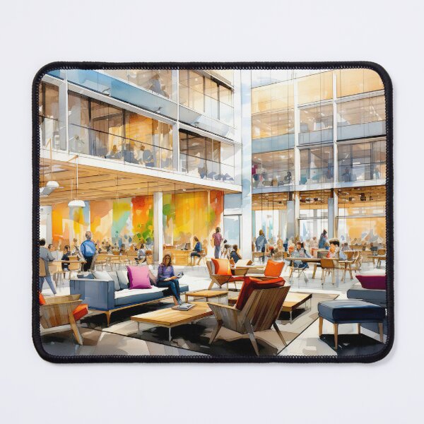 Item preview, Modern Workspaces Watercolor Fantasy 20 of 39 designed and sold by TheBrainArt.