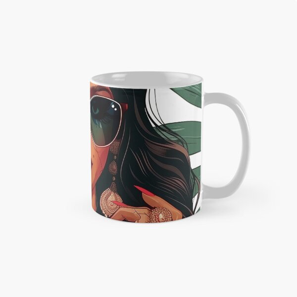 Item preview, indian woman smoking fashion designed and sold by Rockwpapart.
