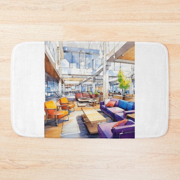 Item preview, Dreamy Collaborative Spaces Watercolor 21 of 39 designed and sold by TheBrainArt.