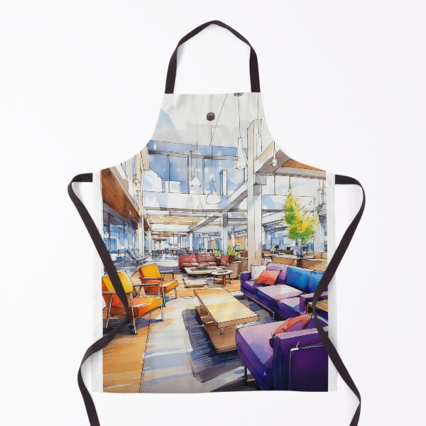 Item preview, Dreamy Collaborative Spaces Watercolor 21 of 39 designed and sold by TheBrainArt.