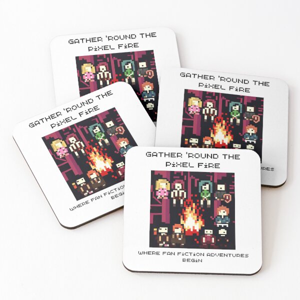 Item preview, Pixel Fire Gathering: Fan Fiction Adventures designed and sold by RadiantRoost.