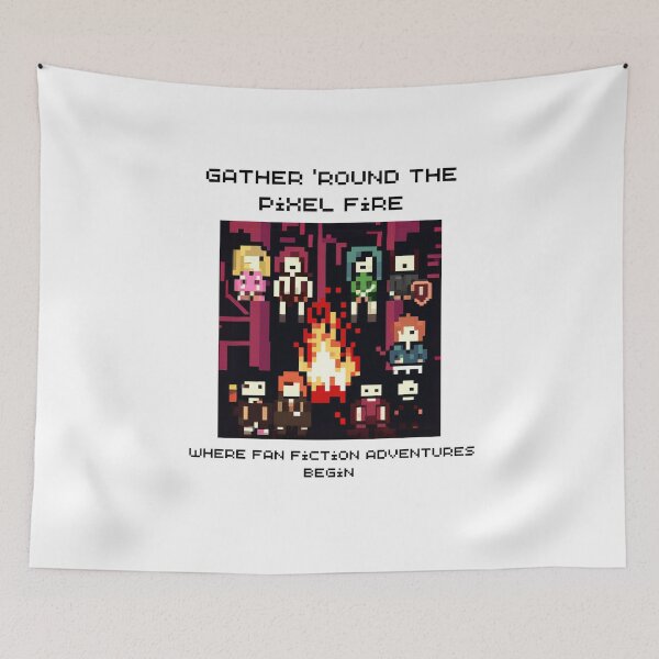 Item preview, Pixel Fire Gathering: Fan Fiction Adventures designed and sold by RadiantRoost.
