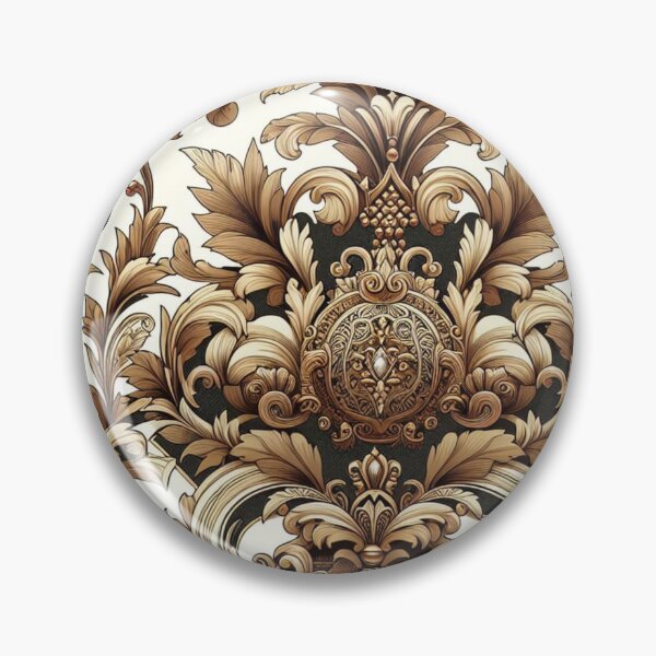 Item preview, Gold & Cream Baroque & Damask designed and sold by DesignsByPrnces.