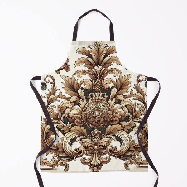Item preview, Gold & Cream Baroque & Damask designed and sold by DesignsByPrnces.