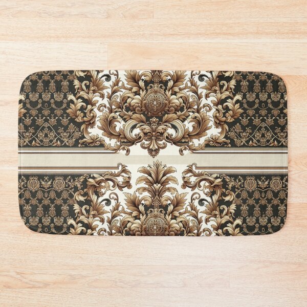 Item preview, Gold & Cream Baroque & Damask designed and sold by DesignsByPrnces.