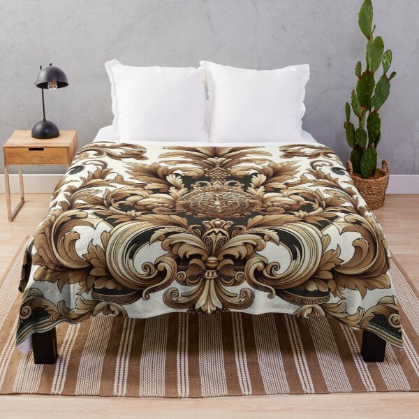 Item preview, Gold & Cream Baroque & Damask designed and sold by DesignsByPrnces.