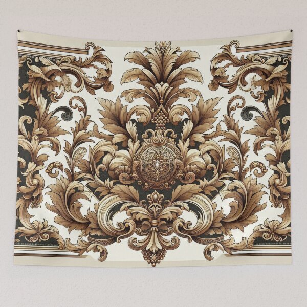 Item preview, Gold & Cream Baroque & Damask designed and sold by DesignsByPrnces.