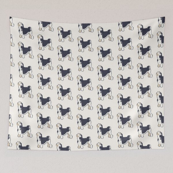 Item preview, Cute lowchen dog drawing  designed and sold by Mayarart.