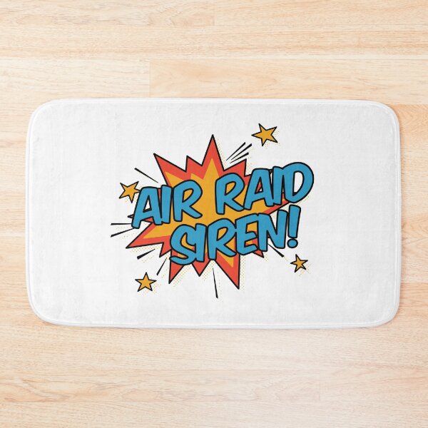Item preview, Air Raid Siren! designed and sold by orlumbuspirate.