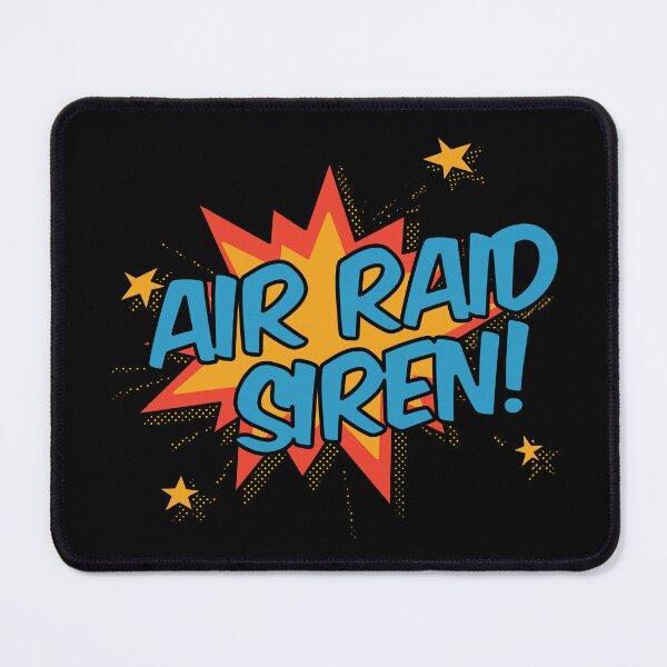 Item preview, Air Raid Siren! designed and sold by orlumbuspirate.