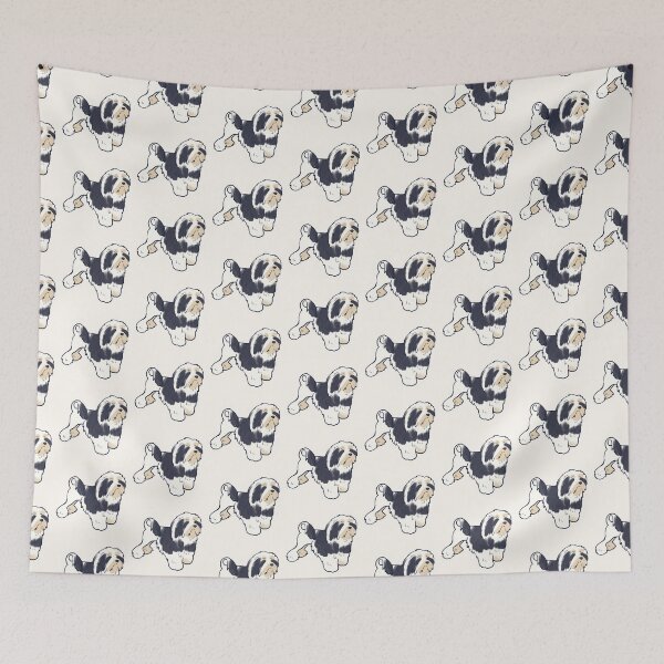 Item preview, lowchen dog illustration  designed and sold by Mayarart.