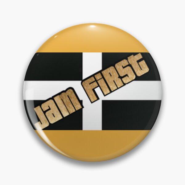 Item preview, Jam first Cornish flag  designed and sold by PiskieChicGifts.
