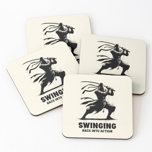 Item preview, Ninja: Swinging Back Into Action designed and sold by SesameTees.