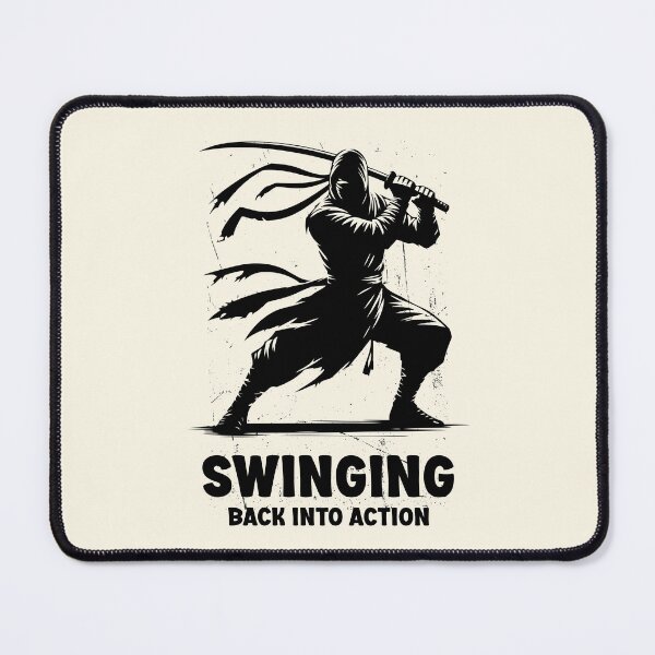 Item preview, Ninja: Swinging Back Into Action designed and sold by SesameTees.