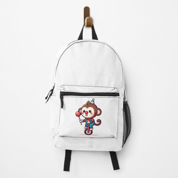 Item preview, Kawaii Monkey With Clown Nose designed and sold by CanvasCutie.