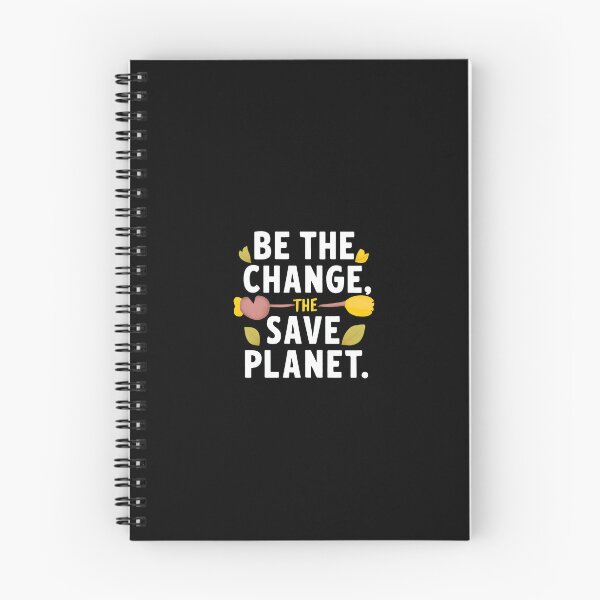 Item preview, Be The Change Save The Planet v2 designed and sold by Itsheartshop.