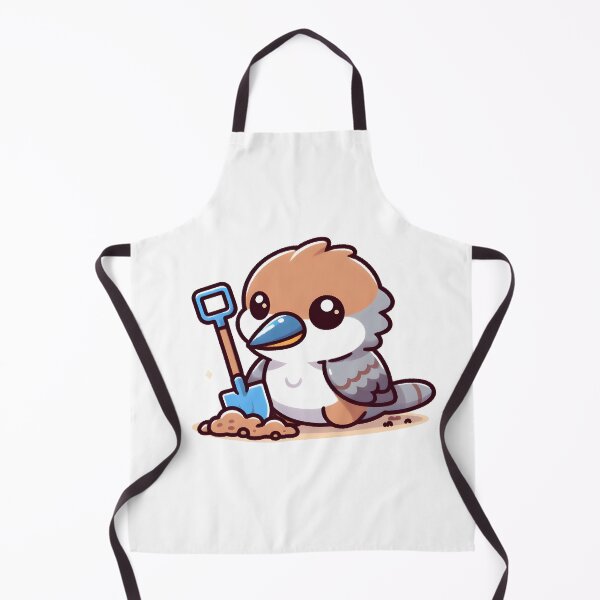 Item preview, Kawaii Kookaburra With Tiny Shovel designed and sold by CanvasCutie.