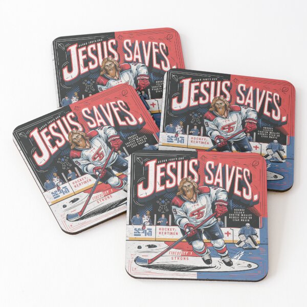 Artikelvorschau, Jesus rettet Eishockey entworfen und verkauft von Obinne.
