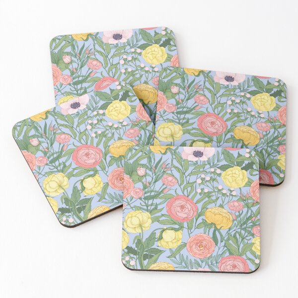 Item preview, Floral seamless pattern flowers designed and sold by Mirksaz-designs.
