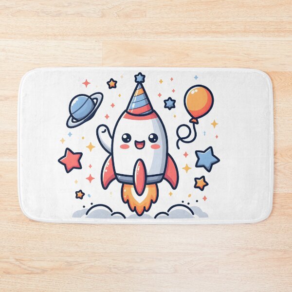 Item preview, Kawaii Rocket: Party Hat designed and sold by CanvasCutie.