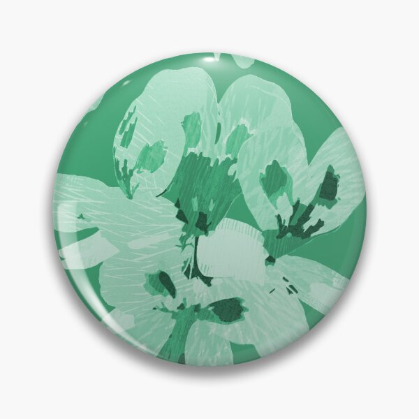 Item preview, Verdant Whisper – Evocative Woodcut Orchid Patterns from Sydney’s Spring Botanicals designed and sold by Jay Dee Dearness.