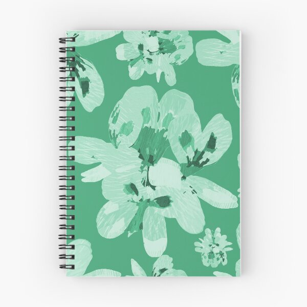 Item preview, Verdant Whisper – Evocative Woodcut Orchid Patterns from Sydney’s Spring Botanicals designed and sold by Jay Dee Dearness.