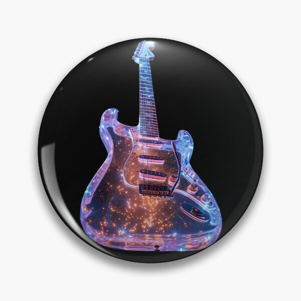 Item preview, The Holographic Guitar designed and sold by AI-Only Creations.