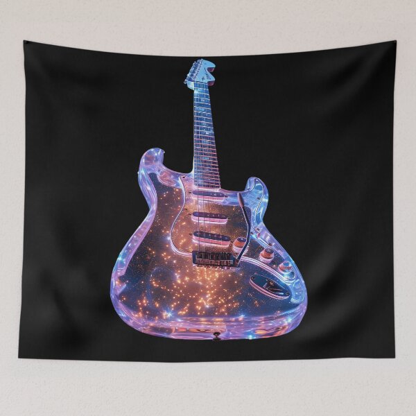 Item preview, The Holographic Guitar designed and sold by AI-Only Creations.